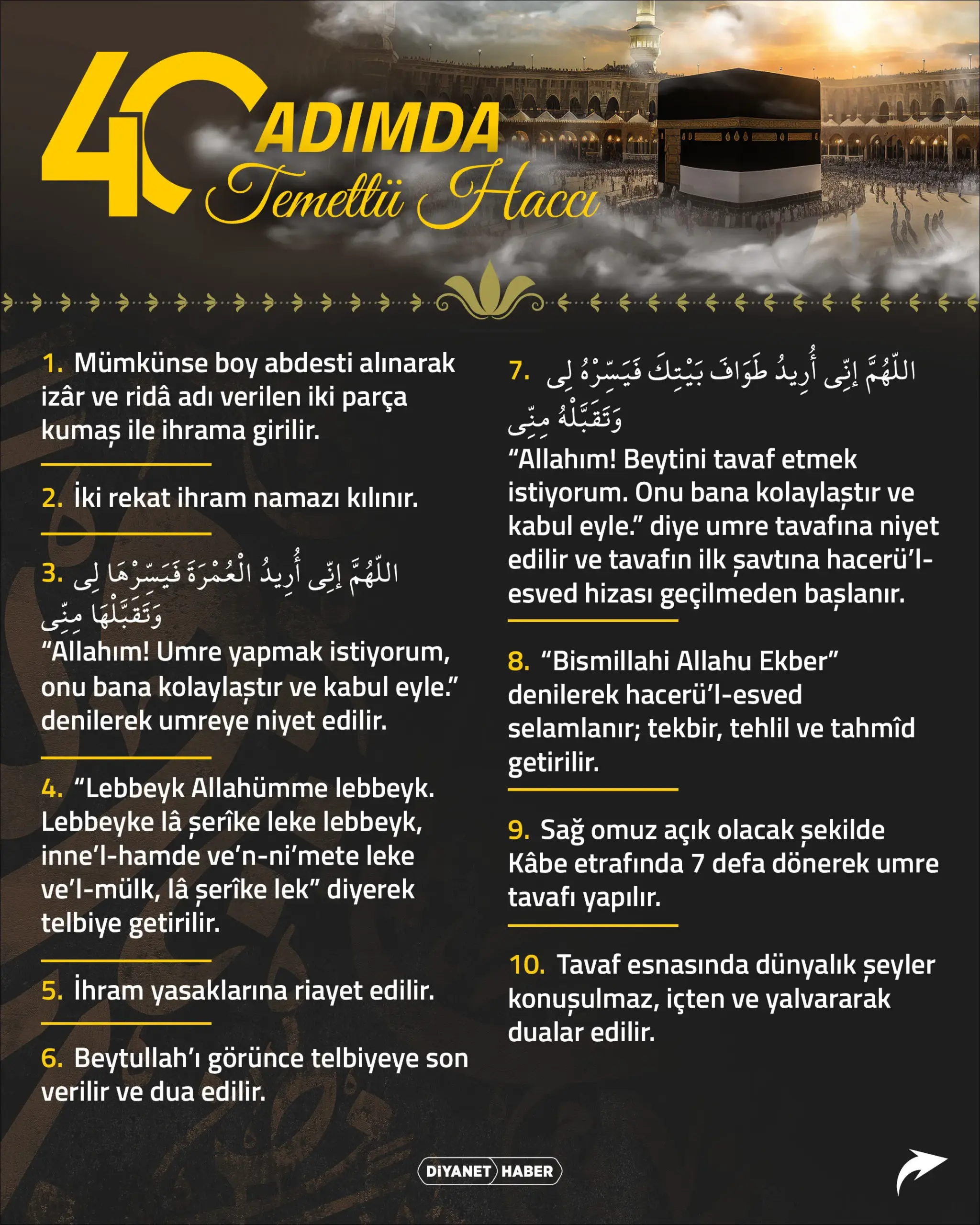 İhram Duaları Nedir